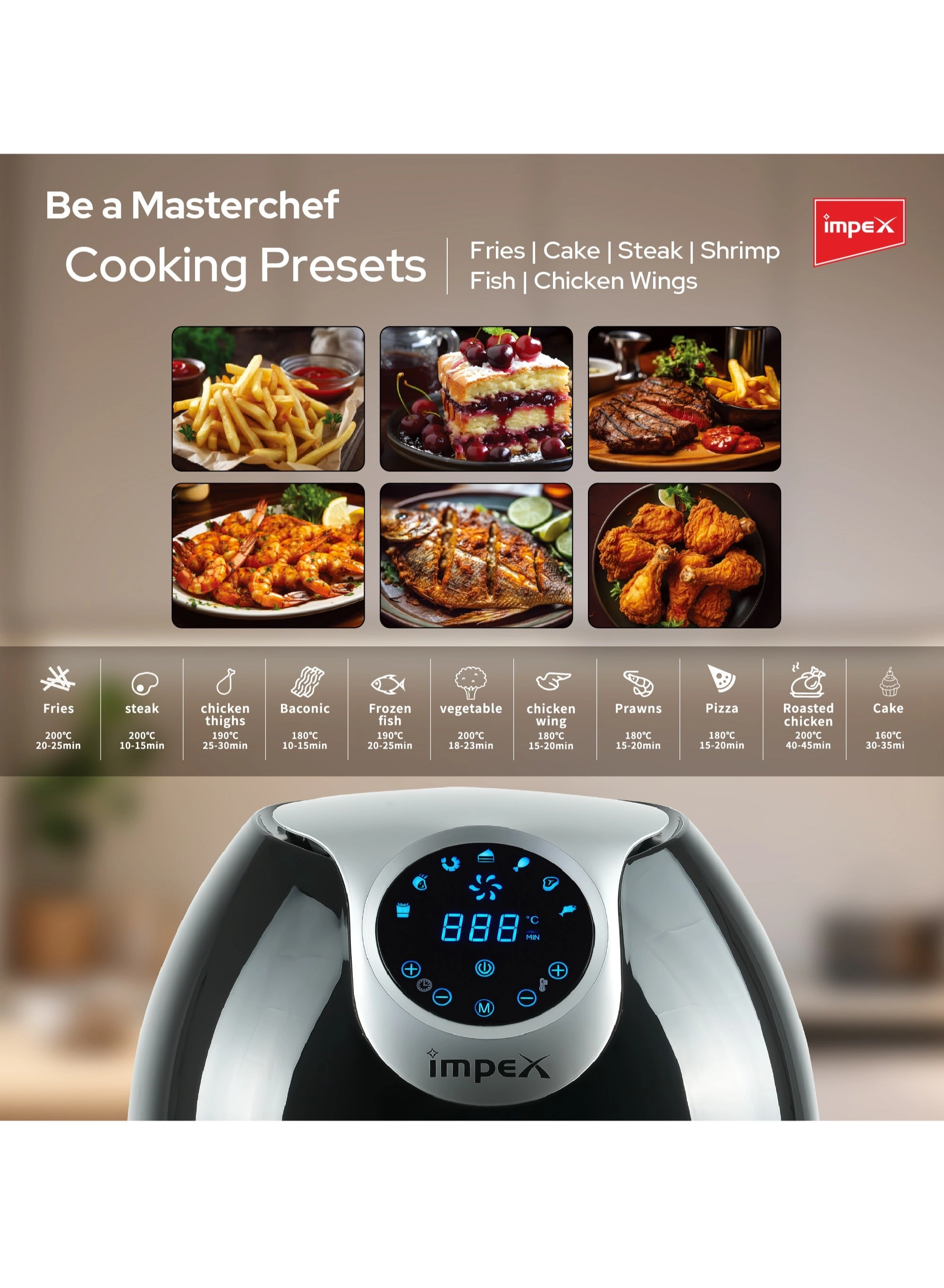 Digital Air fryer AF 4310
