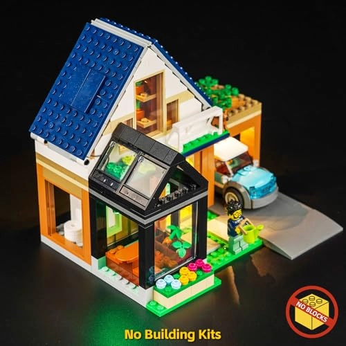 LED Lighting Kit - 60398 Family House and Electric Car