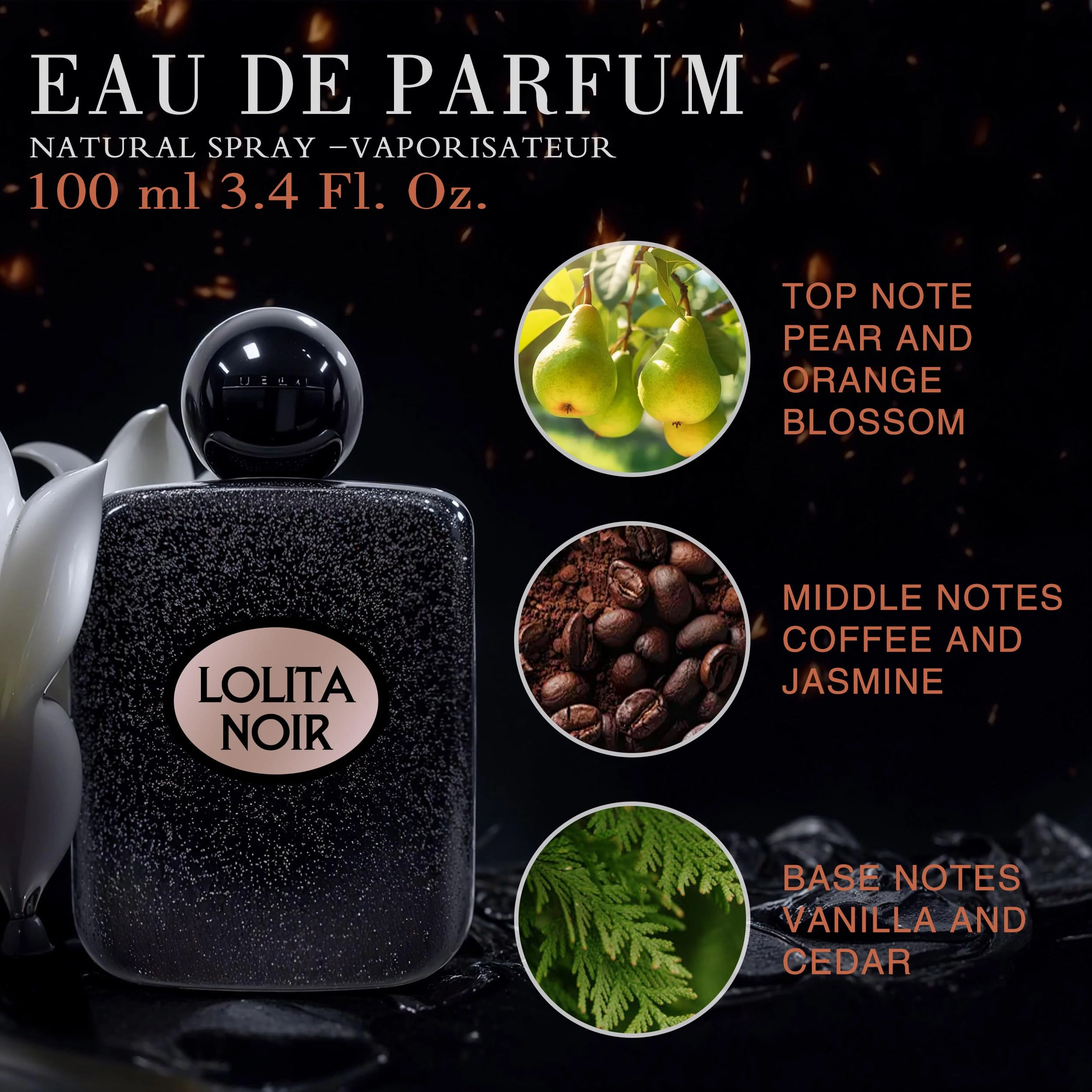 Lolita Noir - Eau de Parfum 3.4 Fluid Ounces