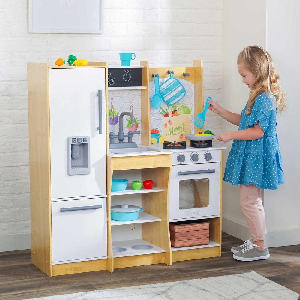 Fresh Harvest Play Kitchen - Wood (DBT-10065)
