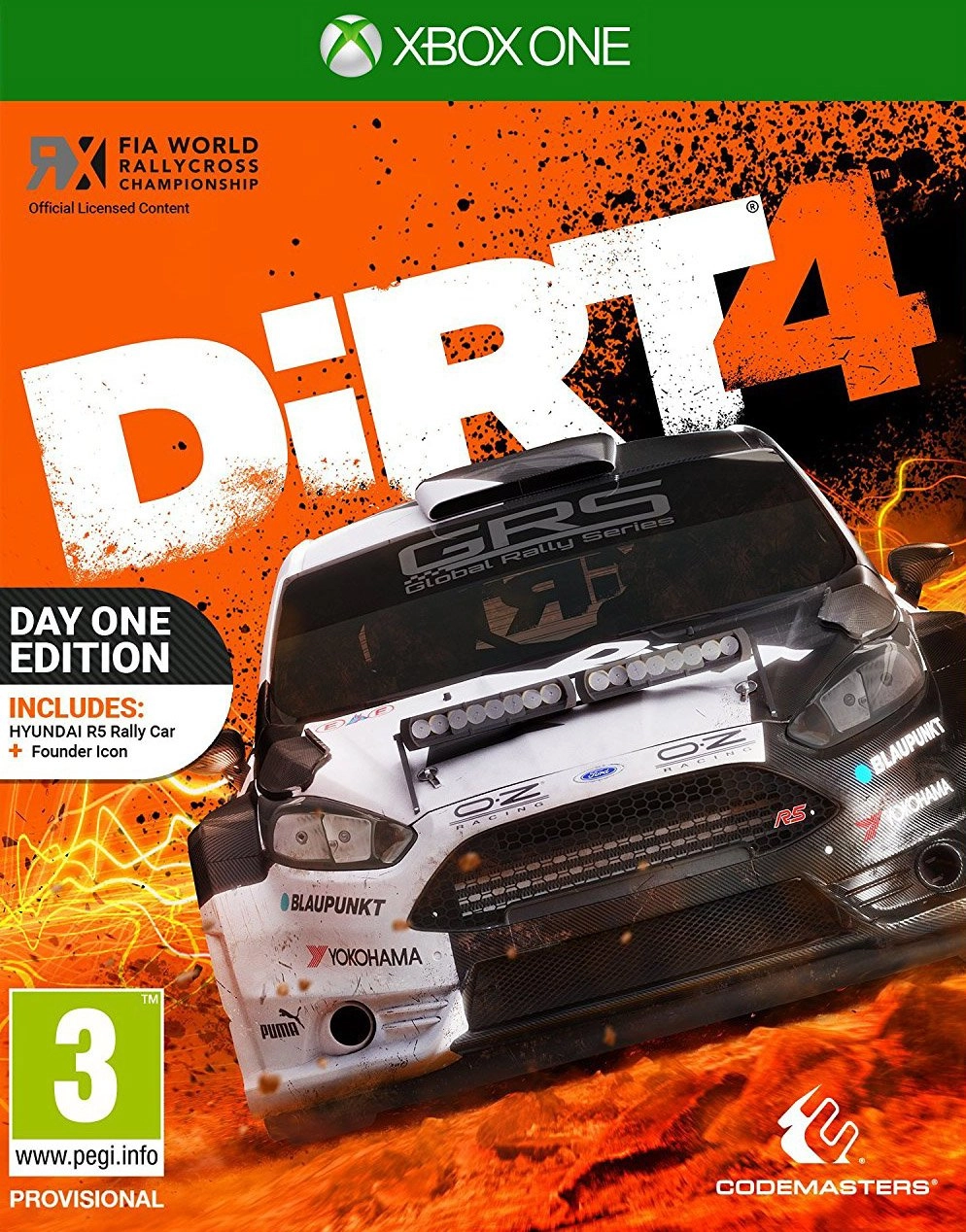 Codemasters Dirt 4 Day One Edition - Xbox One