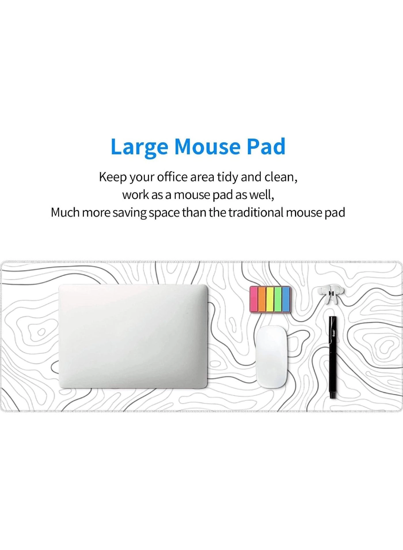 Extended XXL Leather Gaming Mouse Pad