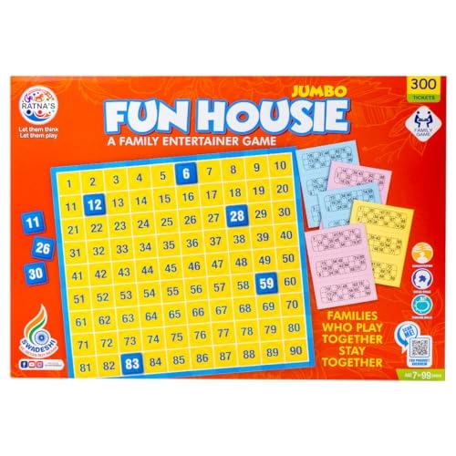 Fun Housie - 300 Tickets Jumbo