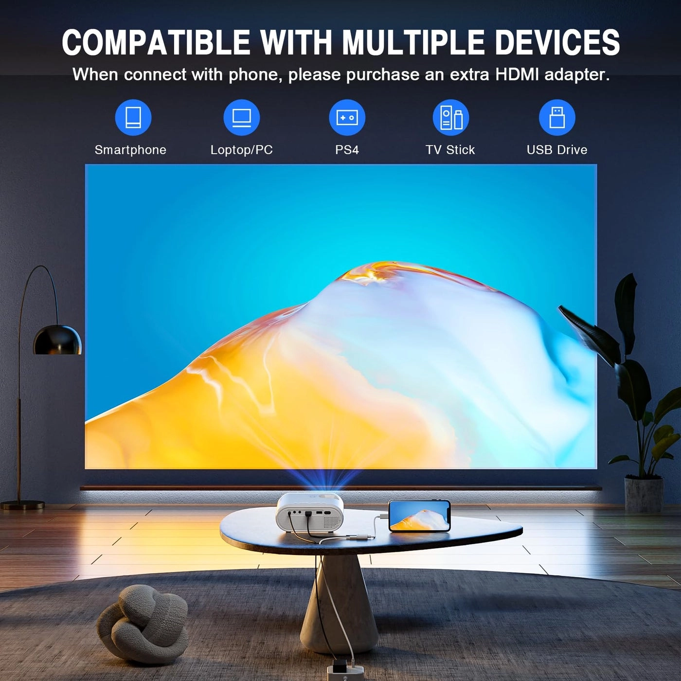 Mini Projector - 1080P