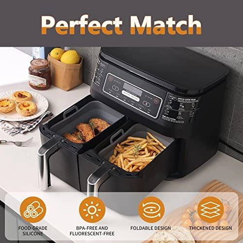 Air Fryer Silicone Liner - Silicone 2-Pack