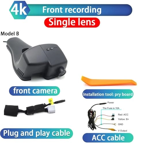 Dash Cam for Maserati Ghibli M157 - 4K 2160P