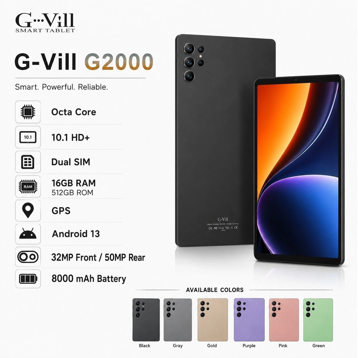 AirTab G2000 - 512GB 10.1"