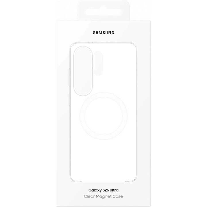 Clear Magnet Case for Galaxy S26 Ultra