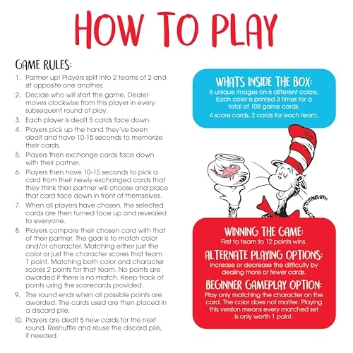 Memory Master Card Game - English, French 6 years and up