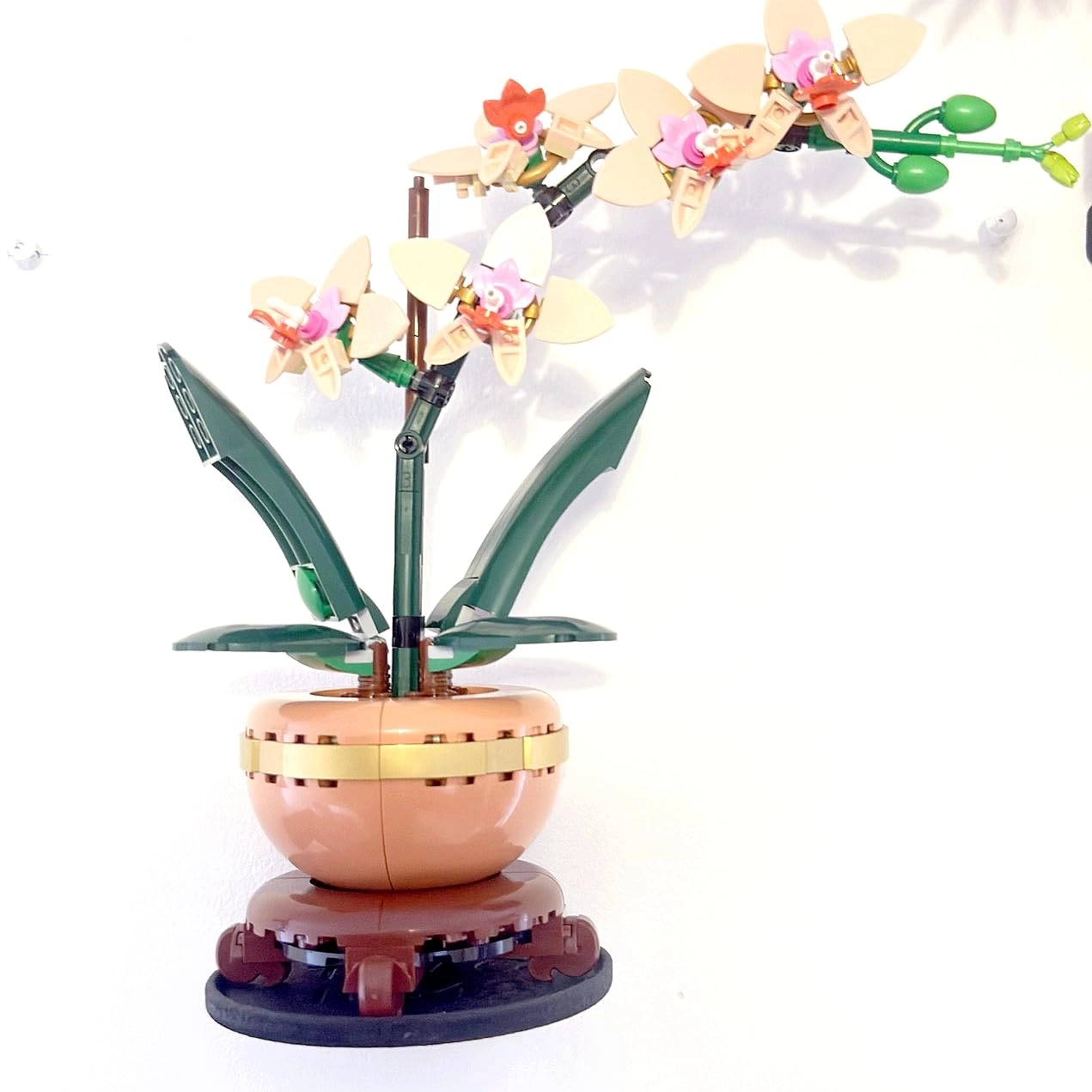 Wall Mount Compatible for Lego - Made in France Plastic