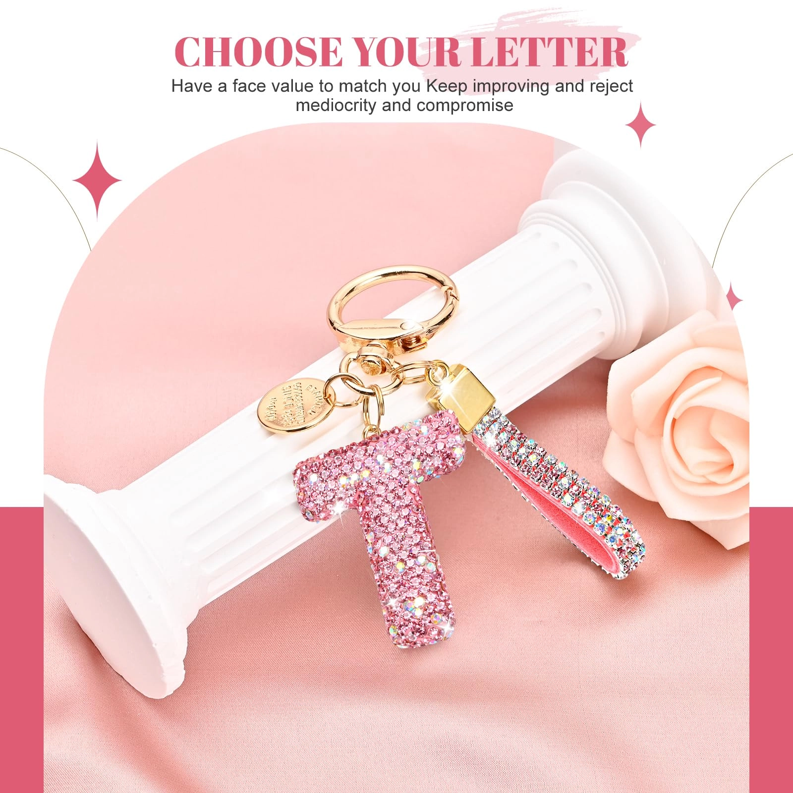 Initial Letter Keychain