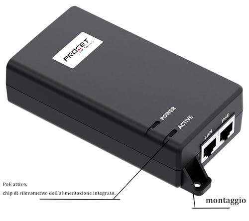 PT-PSE104GO-30 - 55V DC 30W 1 IEEE802.3at/af 10/100/1000Mbps