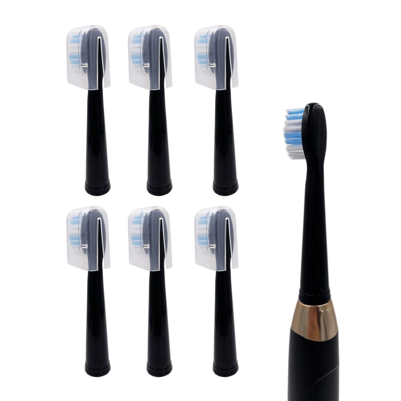 Replacement Toothbrush Heads - Sonic Black Pack
