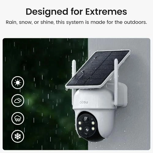 Solar Security Camera 5MP