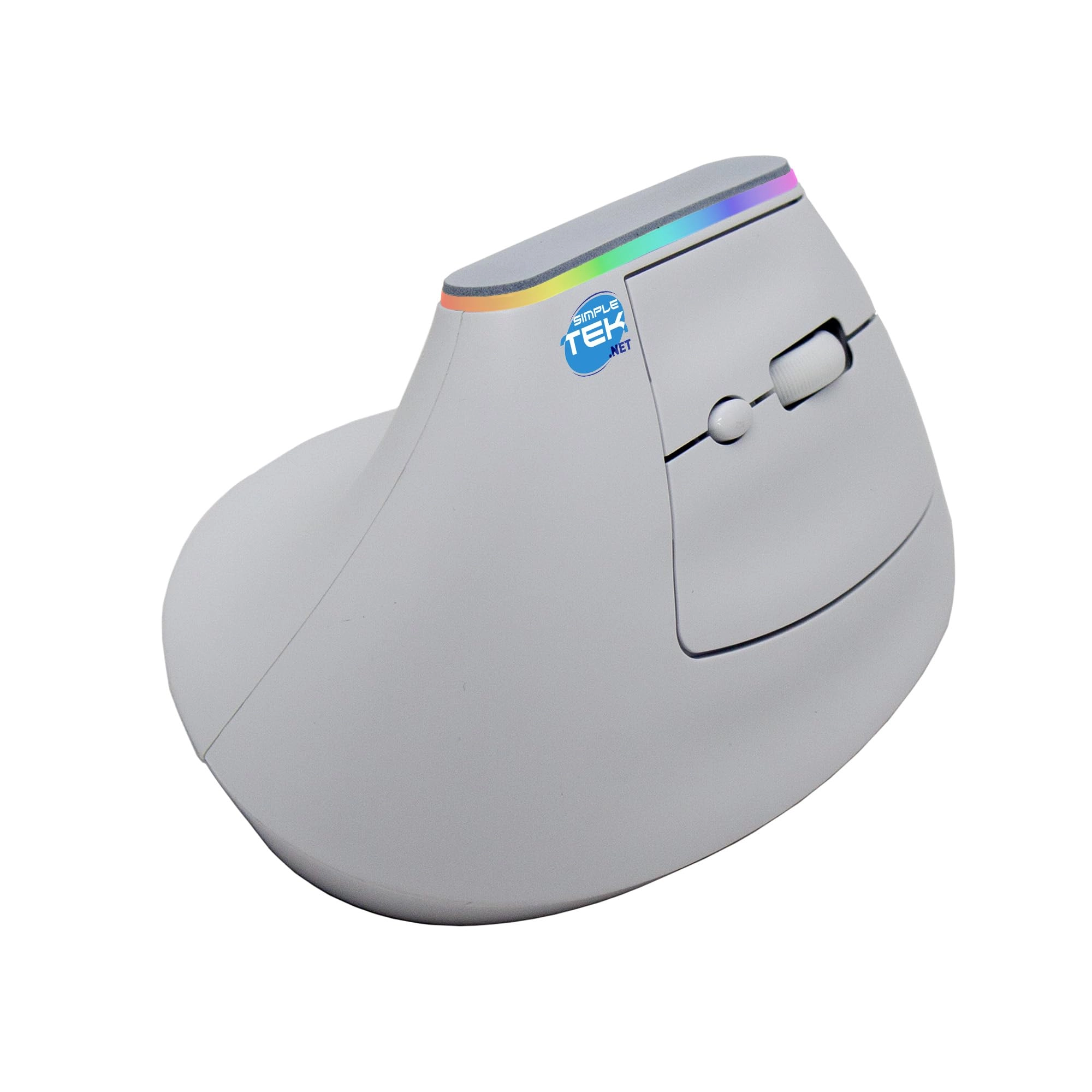 SIMPLETEK Ergonomic Vertical Mouse - Bluetooth Wi-Fi