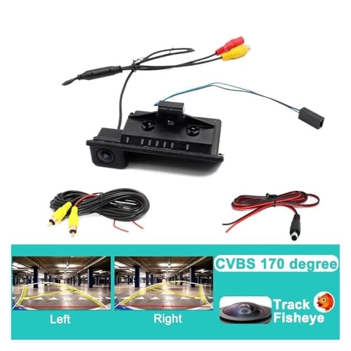 Car Trunk Handle Camera - Nightvision Wire 420 TV Lines