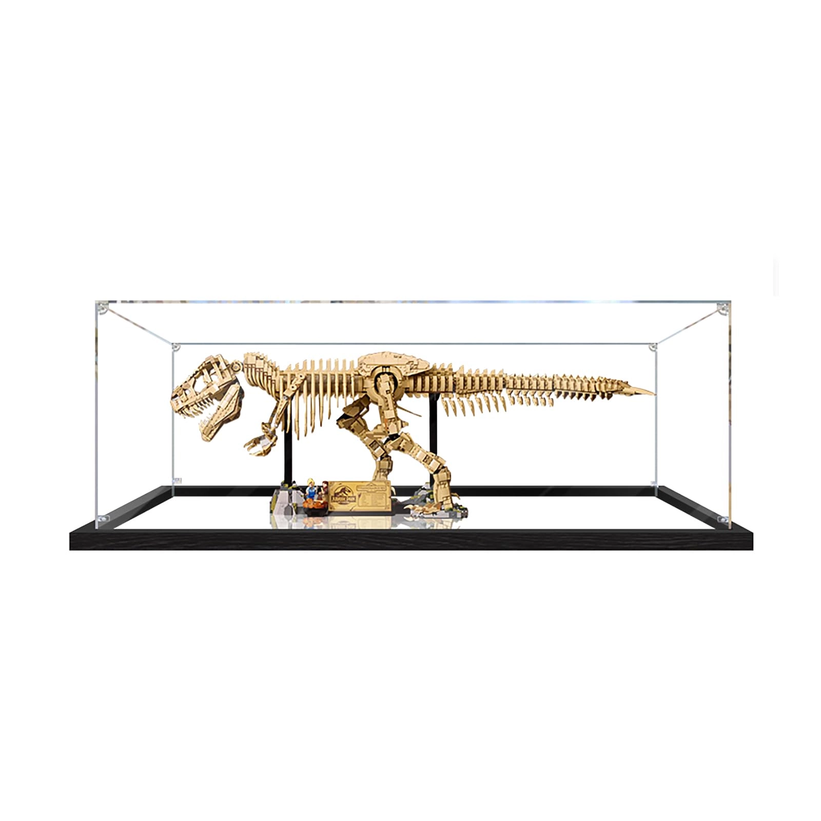 BrightAura Acrylic Display Case for LEGO T. Rex 76968 - 3MM thickness