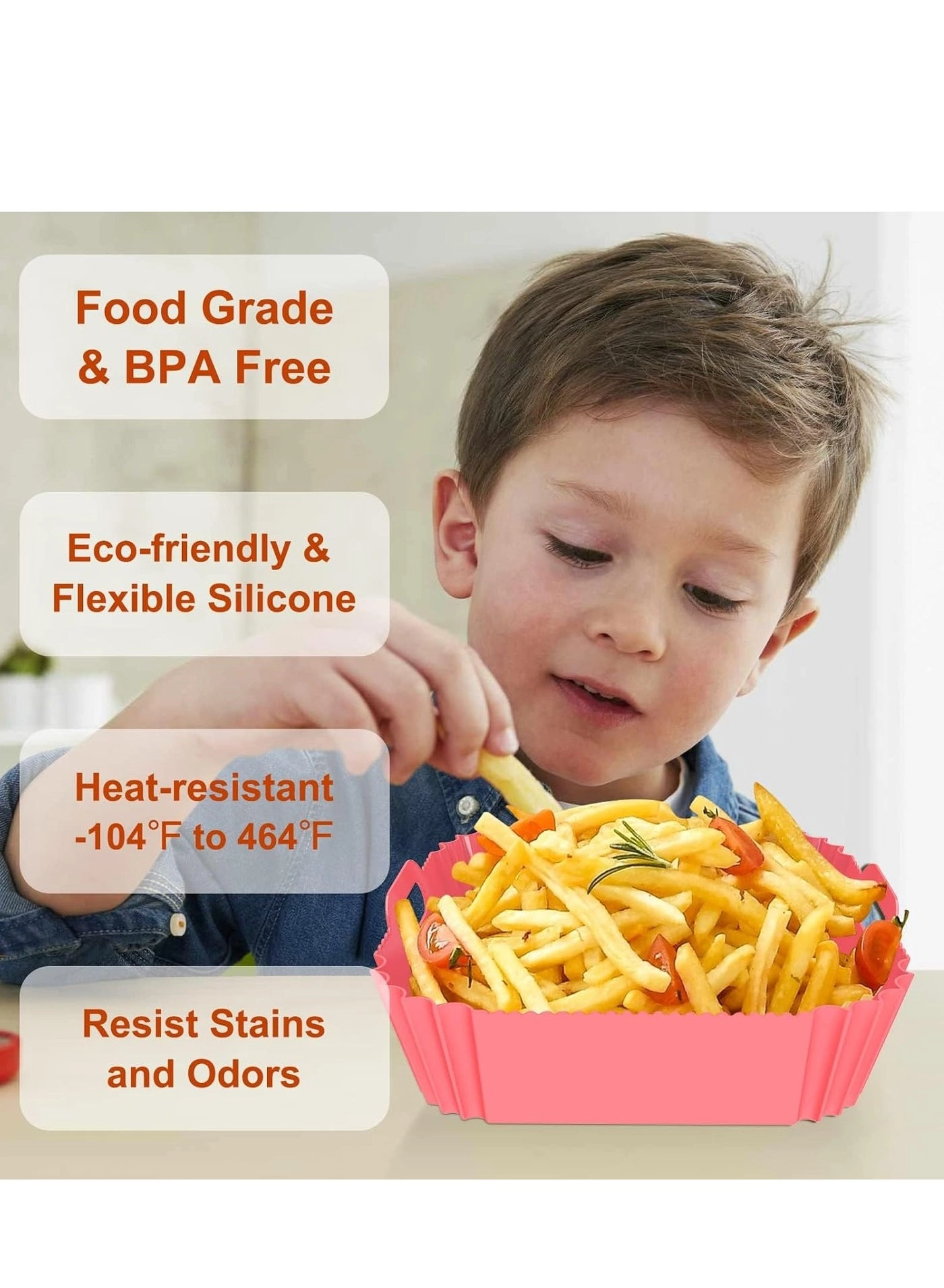 Air Fryer Silicone Liner - food-grade silicone