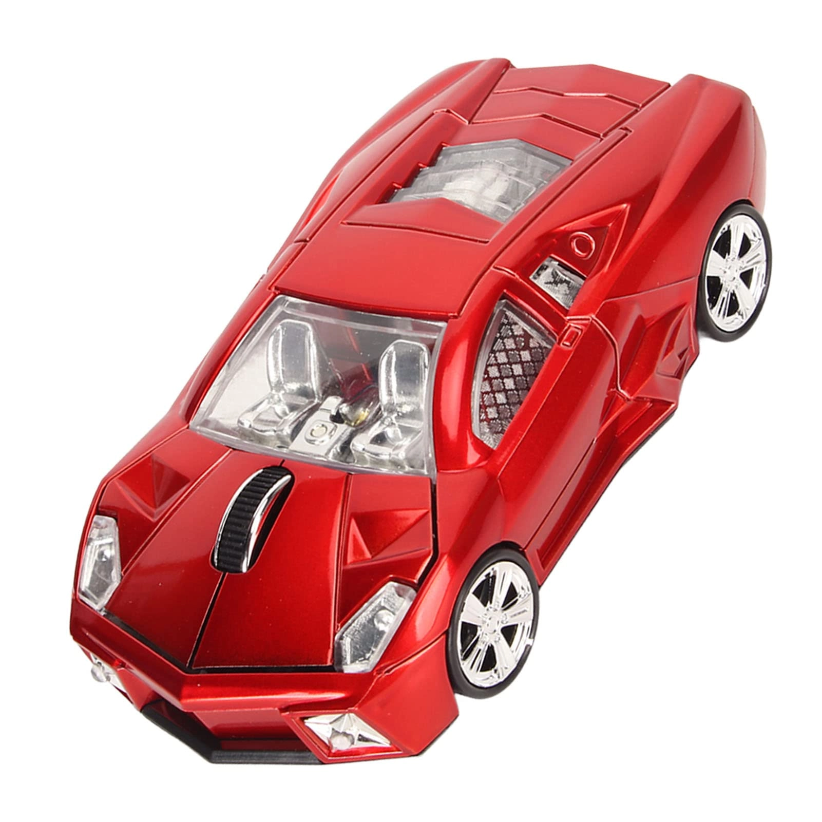 Sunisfa Sports Car Shape Wireless Mouse - USB