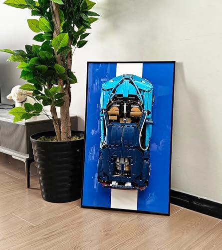 Display Wall Mount for LEGO Bugatti Chiron 42083 - 74.9X45cm