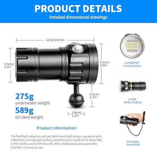 Noctilume N15 - 6000Lumens 80m