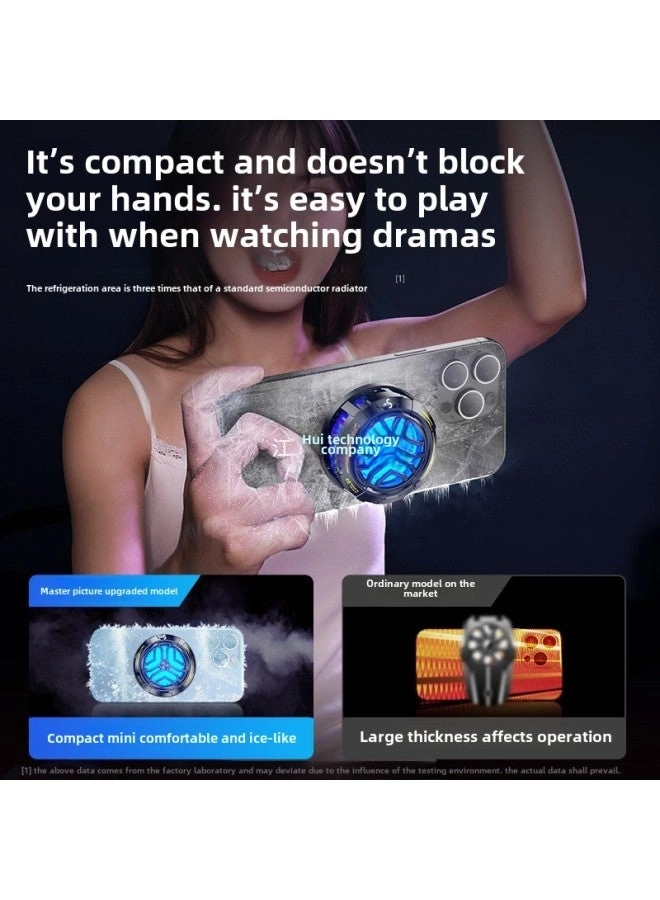 Mobile Phone Radiator - Magnetic Back Clip Cooling Fan