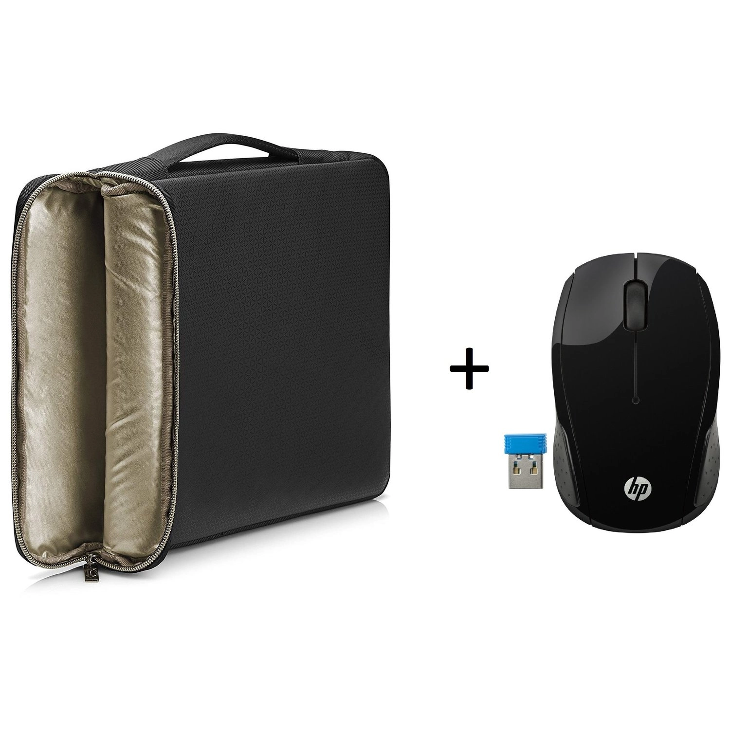 HP Sleeve for 15.6-Inch Laptop + Wireless Mouse
