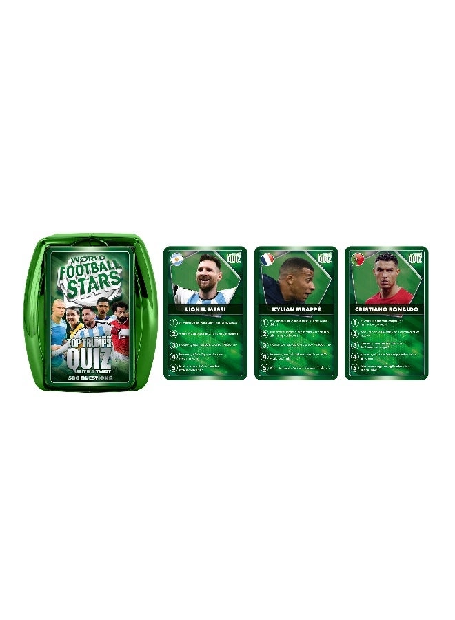 Winning Moves Toptrumps Quiz Game: World Football Stars