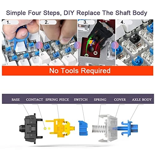 Separate Gaming Mechanical Keyboard - Wired