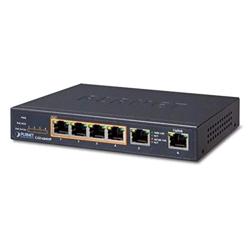PLANET GSD-604HP 4-ports