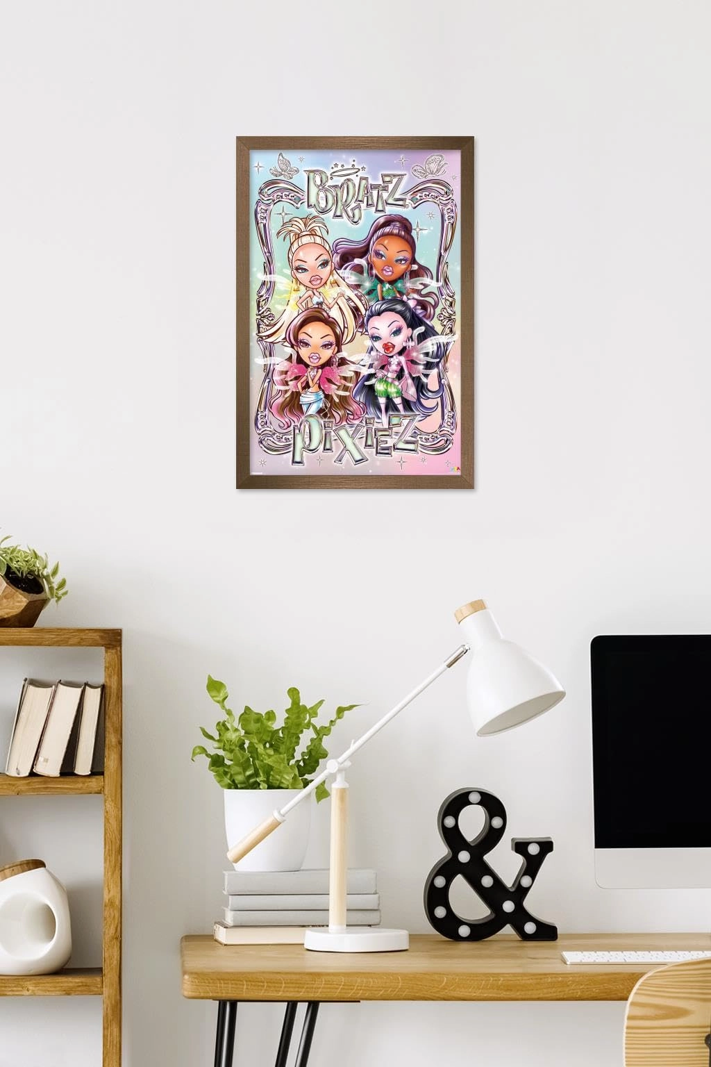 Pixiez Wall Poster - Paper 22.4"L x 14.7"W