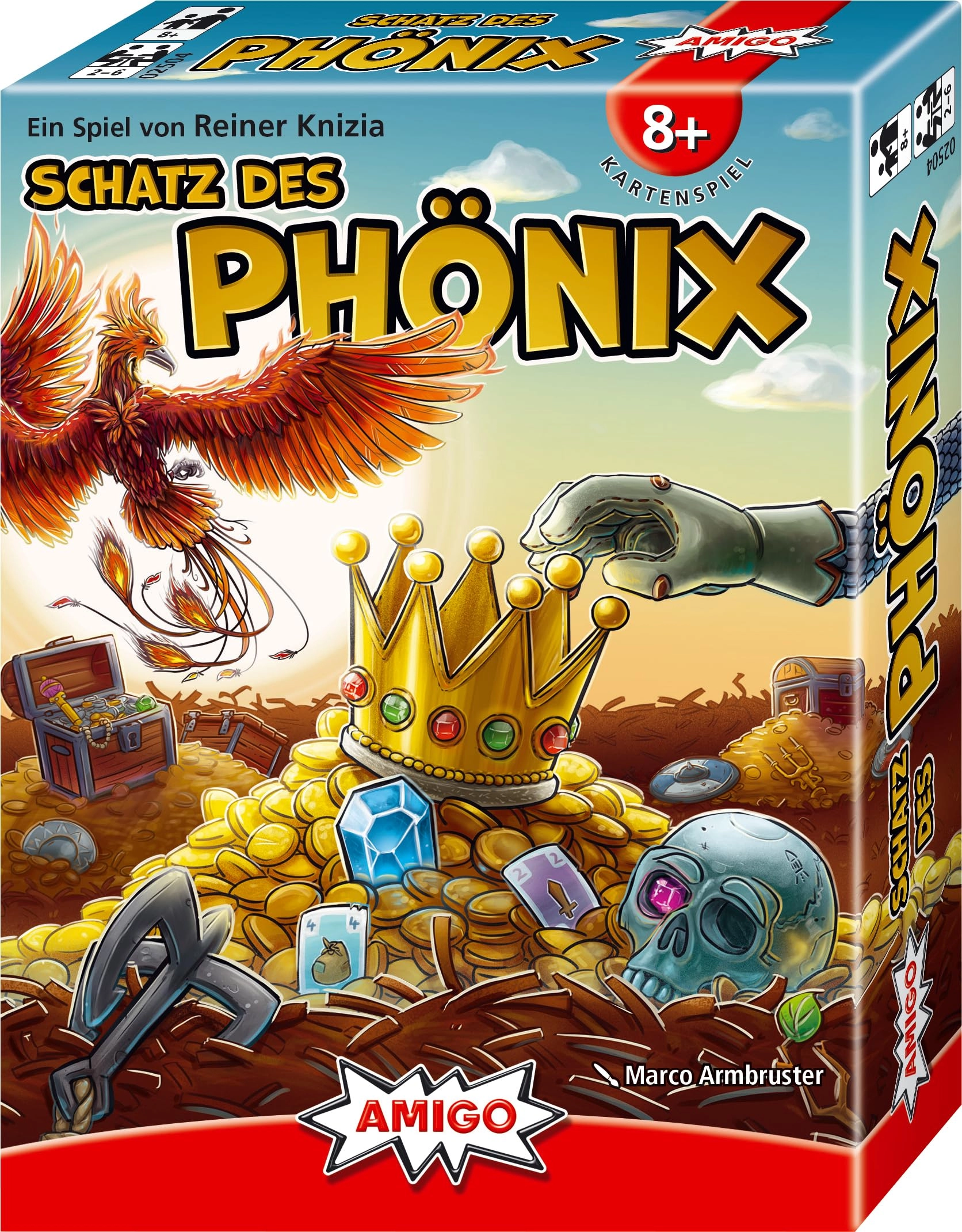Amigo Treasure of the Phoenix - Card Game (German)