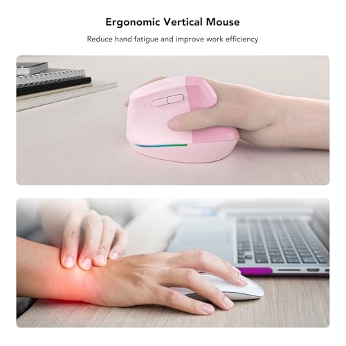 EM18 Ergonomic Vertical Mouse - Bluetooth