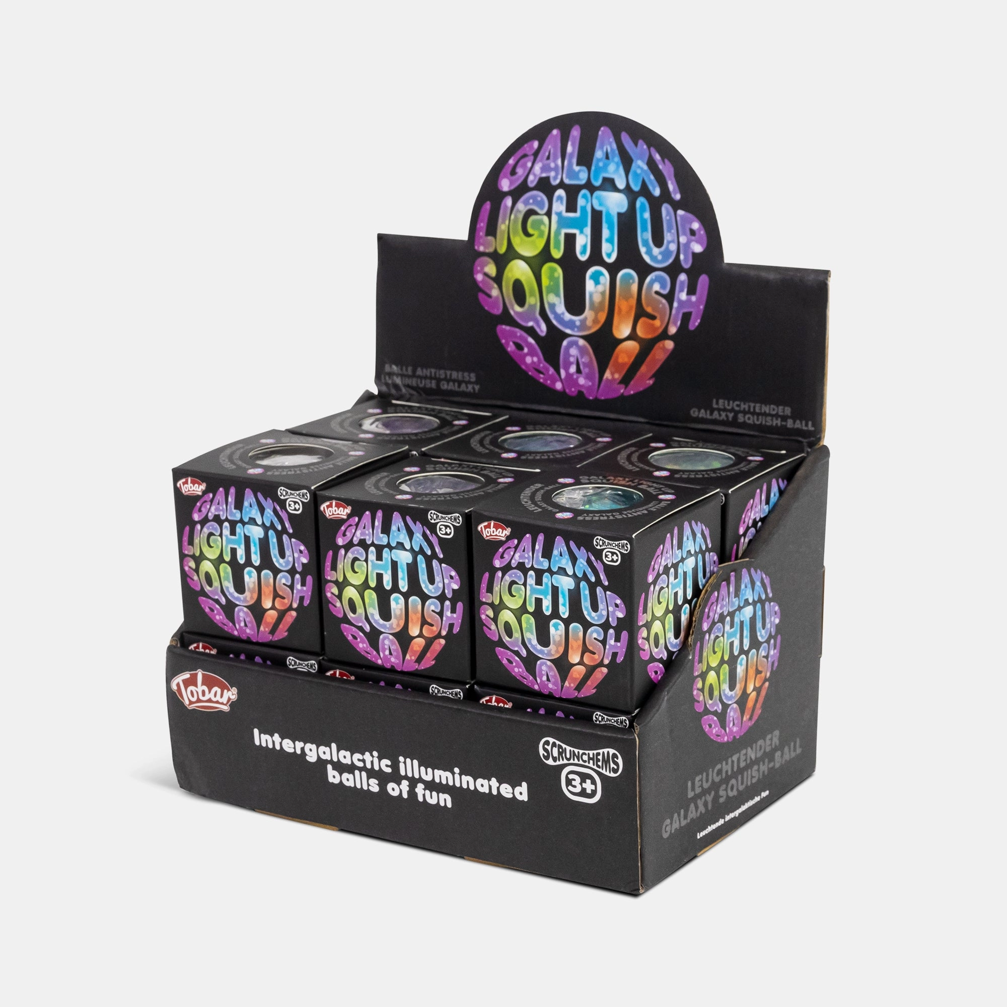 BORDERS Galaxy Light Up Squish Ball - 3+