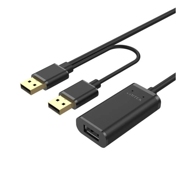 Active Extension Cable 480Mbps USB-A to USB-C 10m