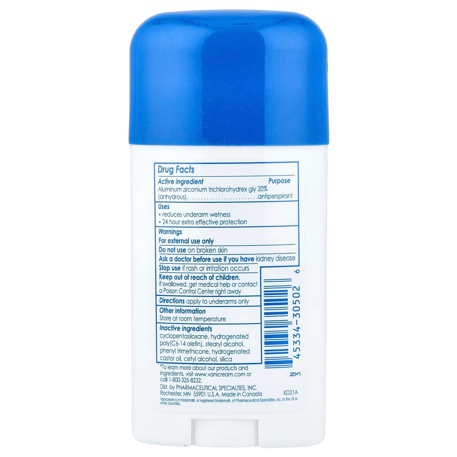 Anti-Perspirant/Deodorant - Fragrance Free 64 g