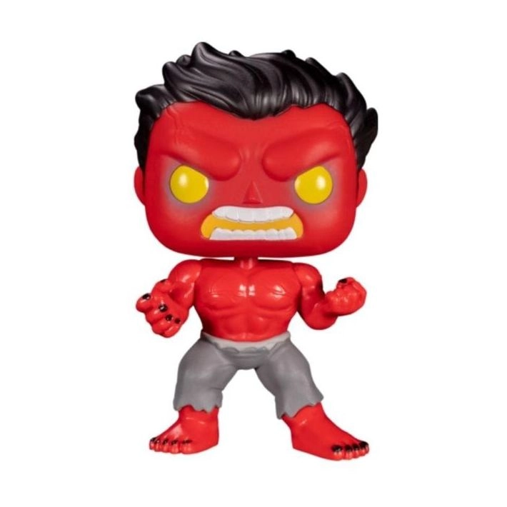 FUNKO TOYS Red Hulk - Marvel - Pop! Glow In The Dark Chase (FU55084)