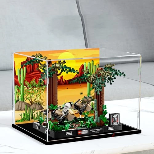 Acrylic Display Case - 75353 Dust-Proof 31 x 25 x 23 cm