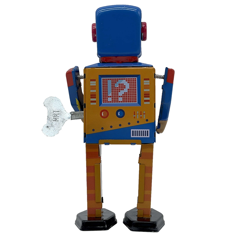 Mr & Mrs Tin Enginebot Robot - Limited edition Wind-up 15cm