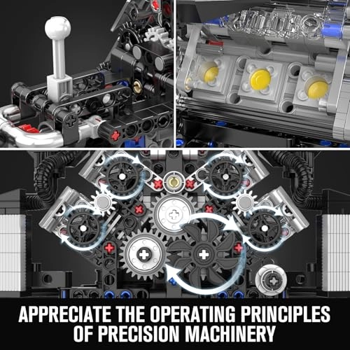 W12 Engine (10230) - 12-Cylinder Working