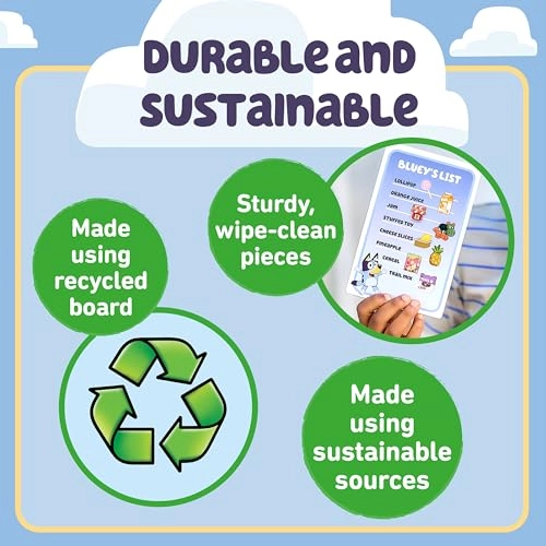 Bluey Shopping List - 3 years and up