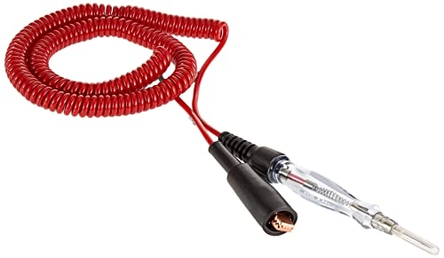 3633 Mini-Coil Cord Circuit Tester - 12 Volts screw on alligator clip