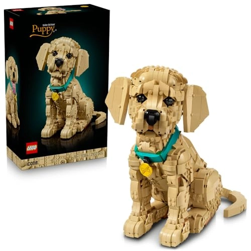 Golden Retriever Puppy (11384) - Posable Home Decor