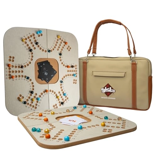 Junior Jackaroo - 4/6 player 49 cm board (JJ-JR-GR-BAG-BEIGEBROWN)