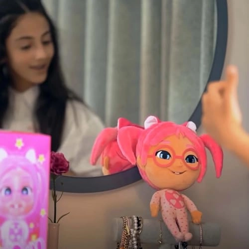 Soso Plush Doll - Foam Pink