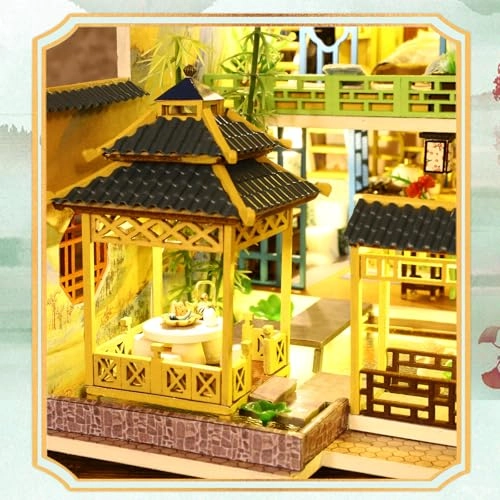 Miniature Dollhouse Kit - green spring yard
