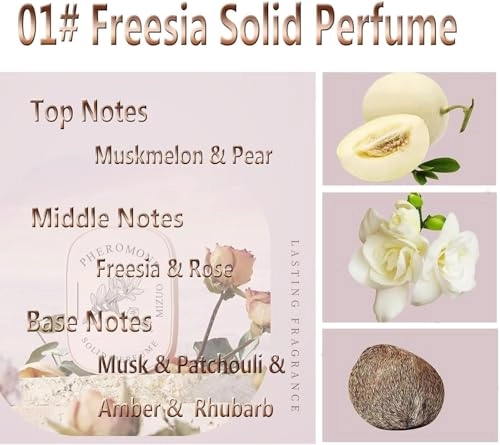 Solid Balm - Freesia Lemon Cedar 3PCS Sets