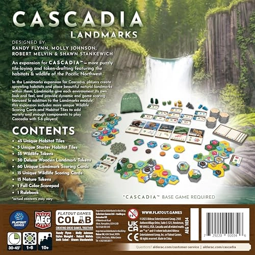 Cascadia: Landmarks