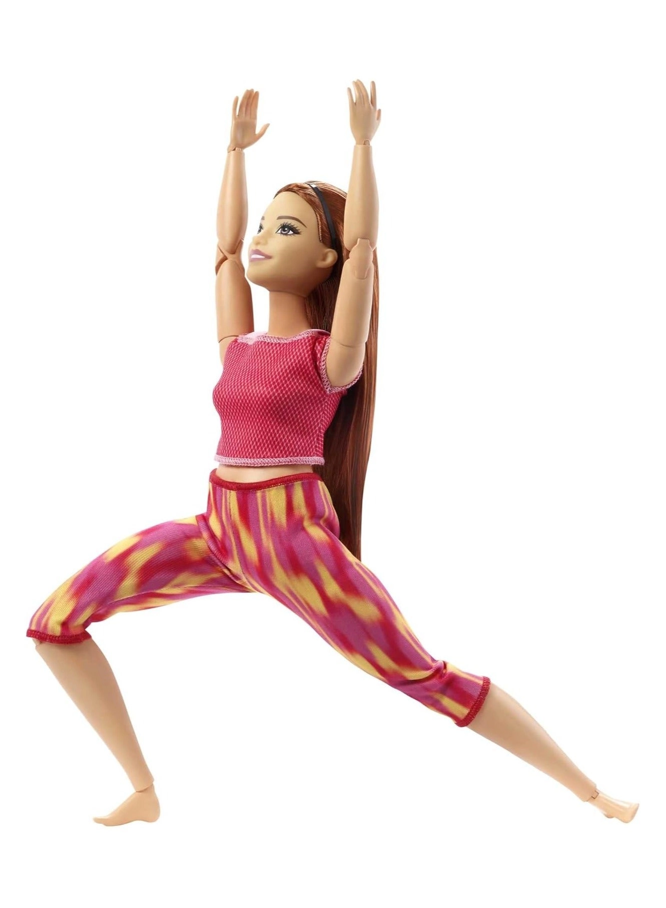 Barbie Made To Move - Curvy 22 Flexible Joints Long Straight Red Hair Ages 3+