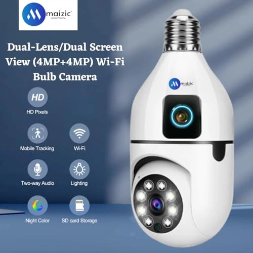 Bulb Security Camera 4MP